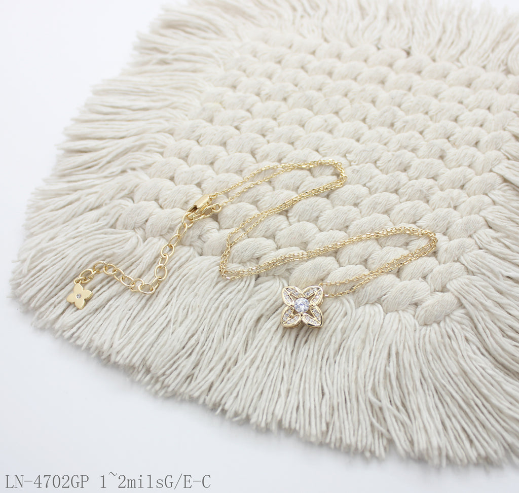 LN-4702GP 1~2milsG E-C Wholesale Necklace | OEM ODM Custom Fashion Jewelry Manufacturer