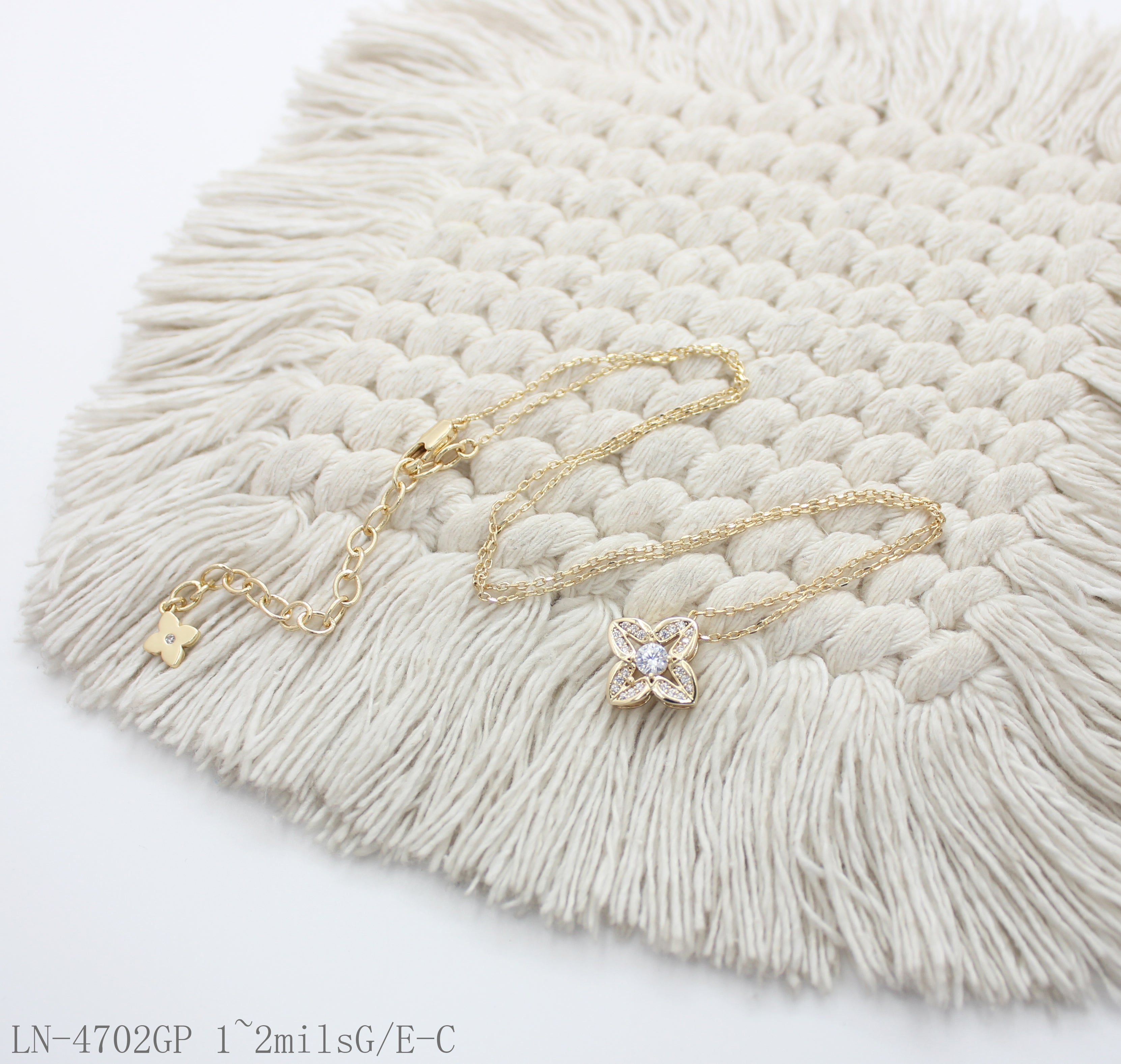 LN-4702GP 1~2milsG E-C Wholesale Necklace | OEM ODM Custom Fashion Jewelry Manufacturer