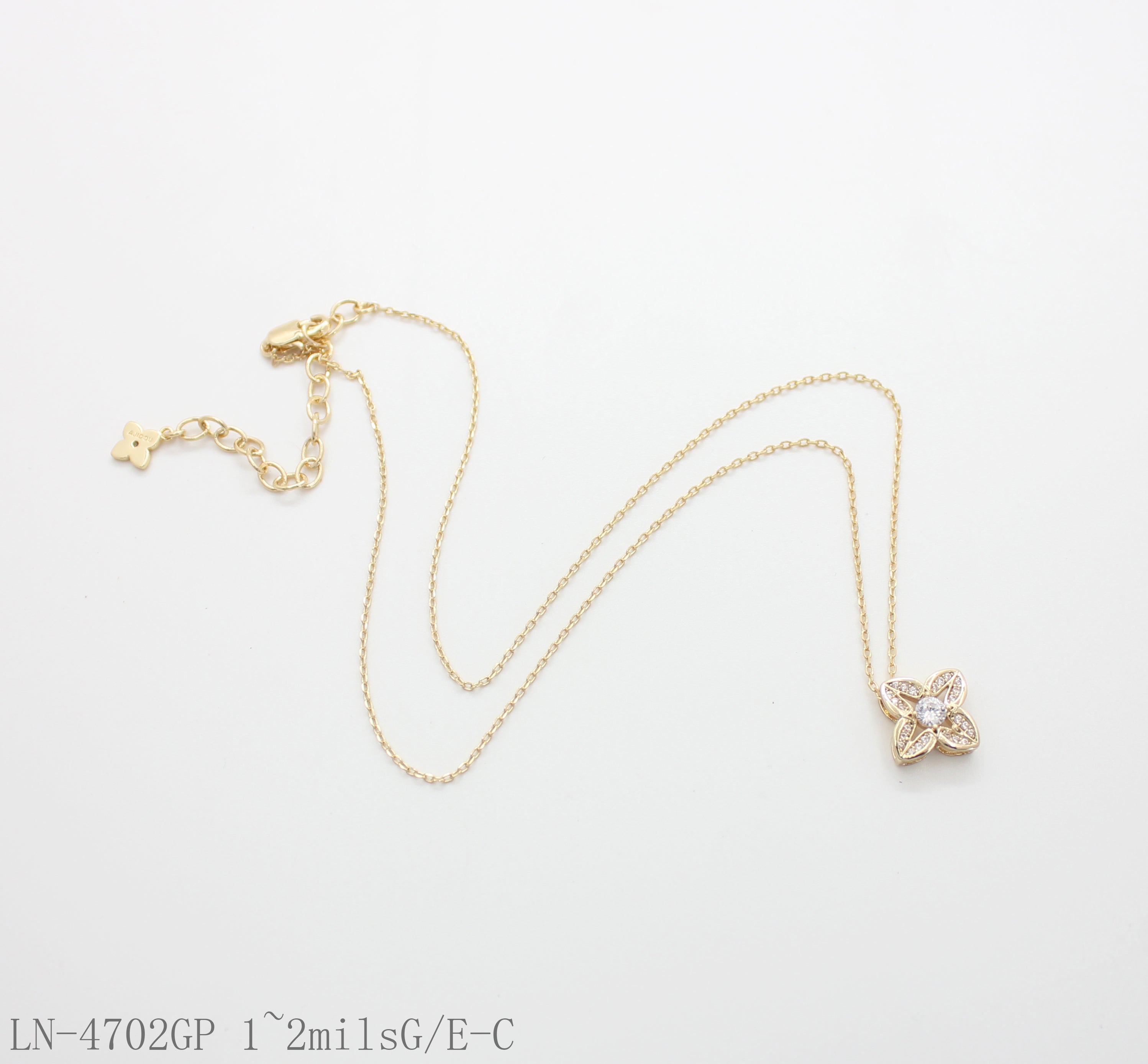 LN-4702GP 1~2milsG E-C Wholesale Necklace | OEM ODM Custom Fashion Jewelry Manufacturer