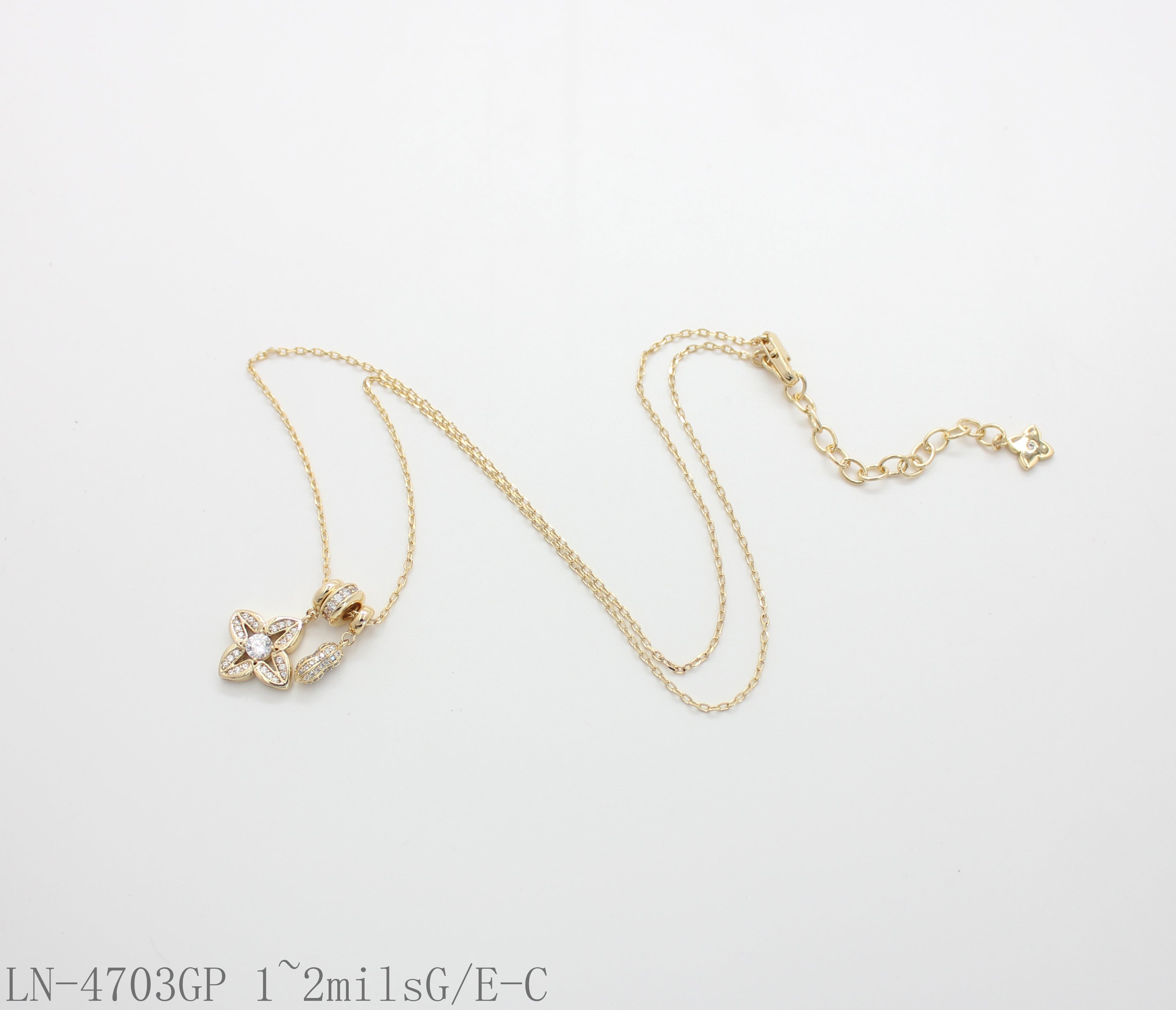 LN-4703GP 1~2milsG E-C Wholesale Necklace | OEM ODM Custom Fashion Jewelry Manufacturer