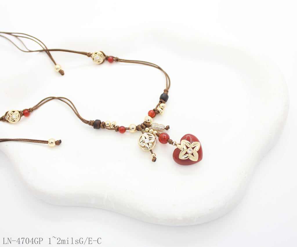 LN-4704GP 1~2milsG E-C Wholesale Necklace | OEM ODM Custom Fashion Jewelry Manufacturer