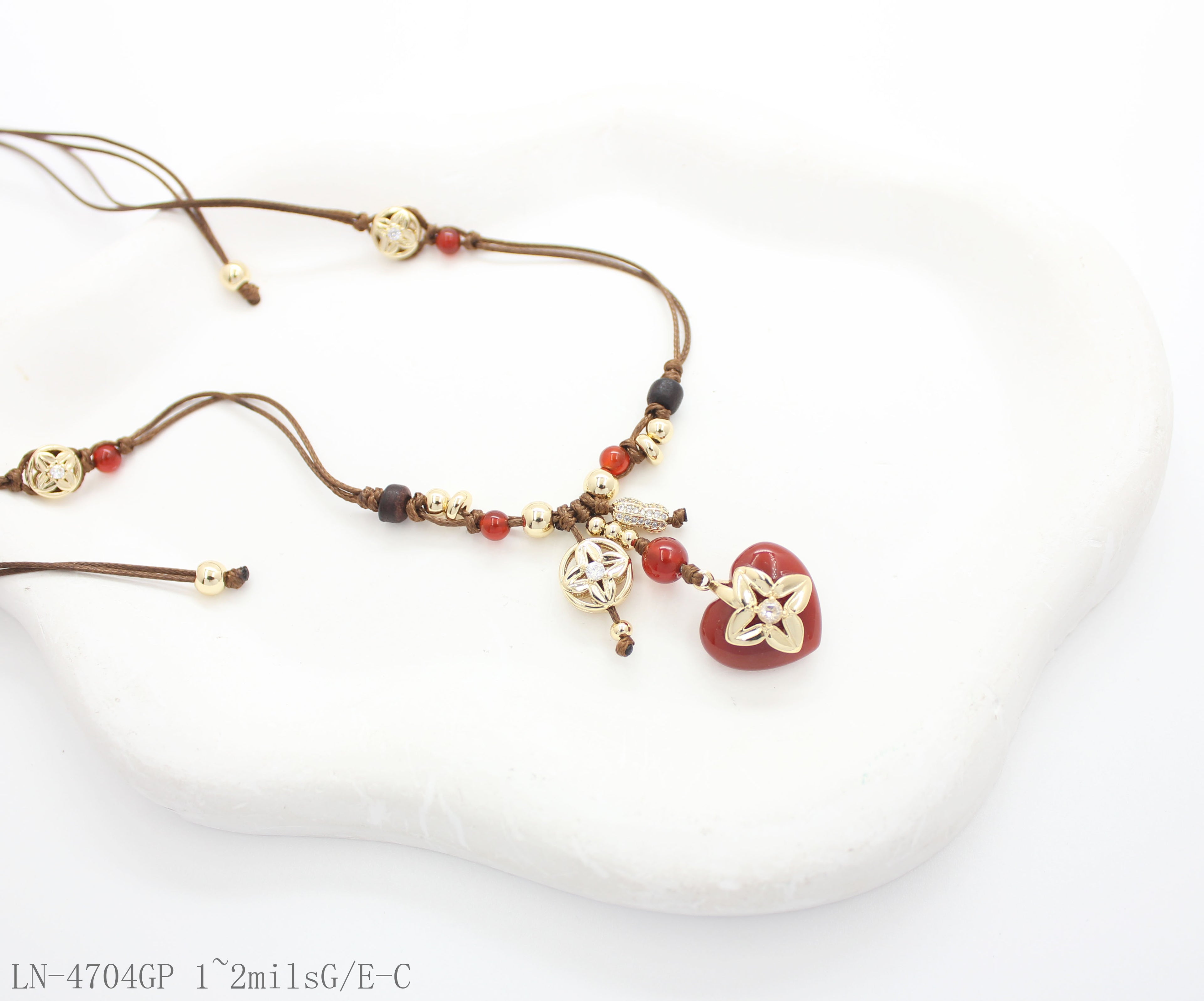 LN-4704GP 1~2milsG E-C Wholesale Necklace | OEM ODM Custom Fashion Jewelry Manufacturer