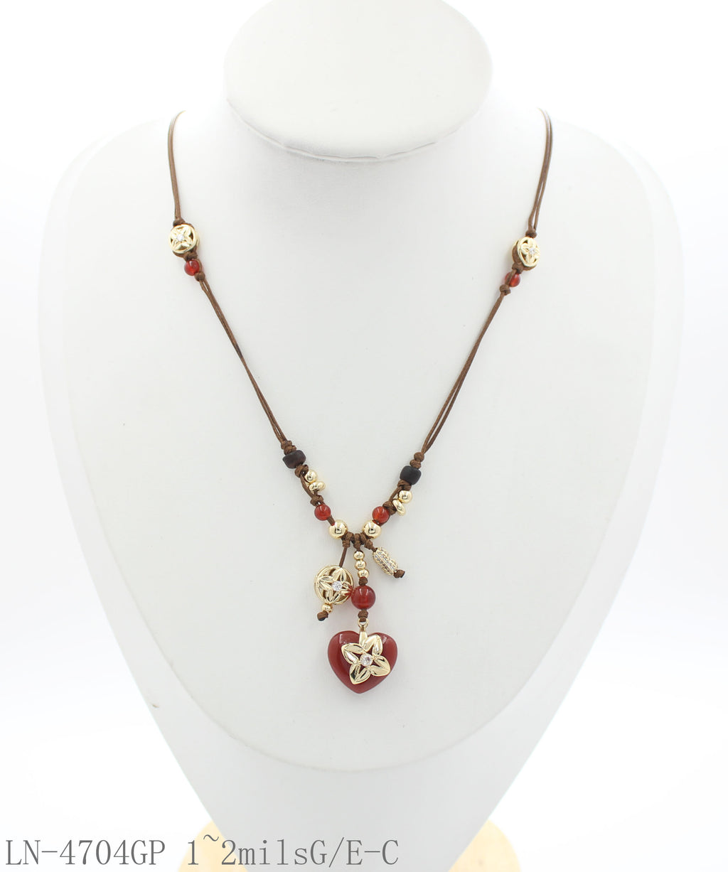 LN-4704GP 1~2milsG E-C Wholesale Necklace | OEM ODM Custom Fashion Jewelry Manufacturer