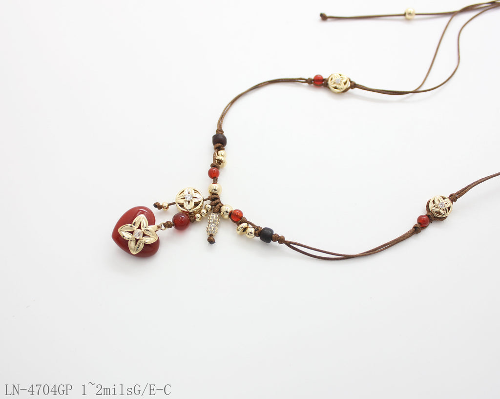 LN-4704GP 1~2milsG E-C Wholesale Necklace | OEM ODM Custom Fashion Jewelry Manufacturer