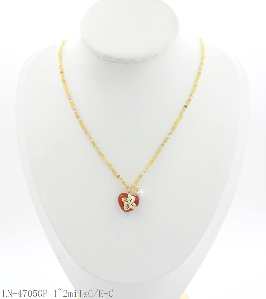 LN-4705GP 1~2milsG E-C Wholesale Necklace | OEM ODM Custom Fashion Jewelry Manufacturer