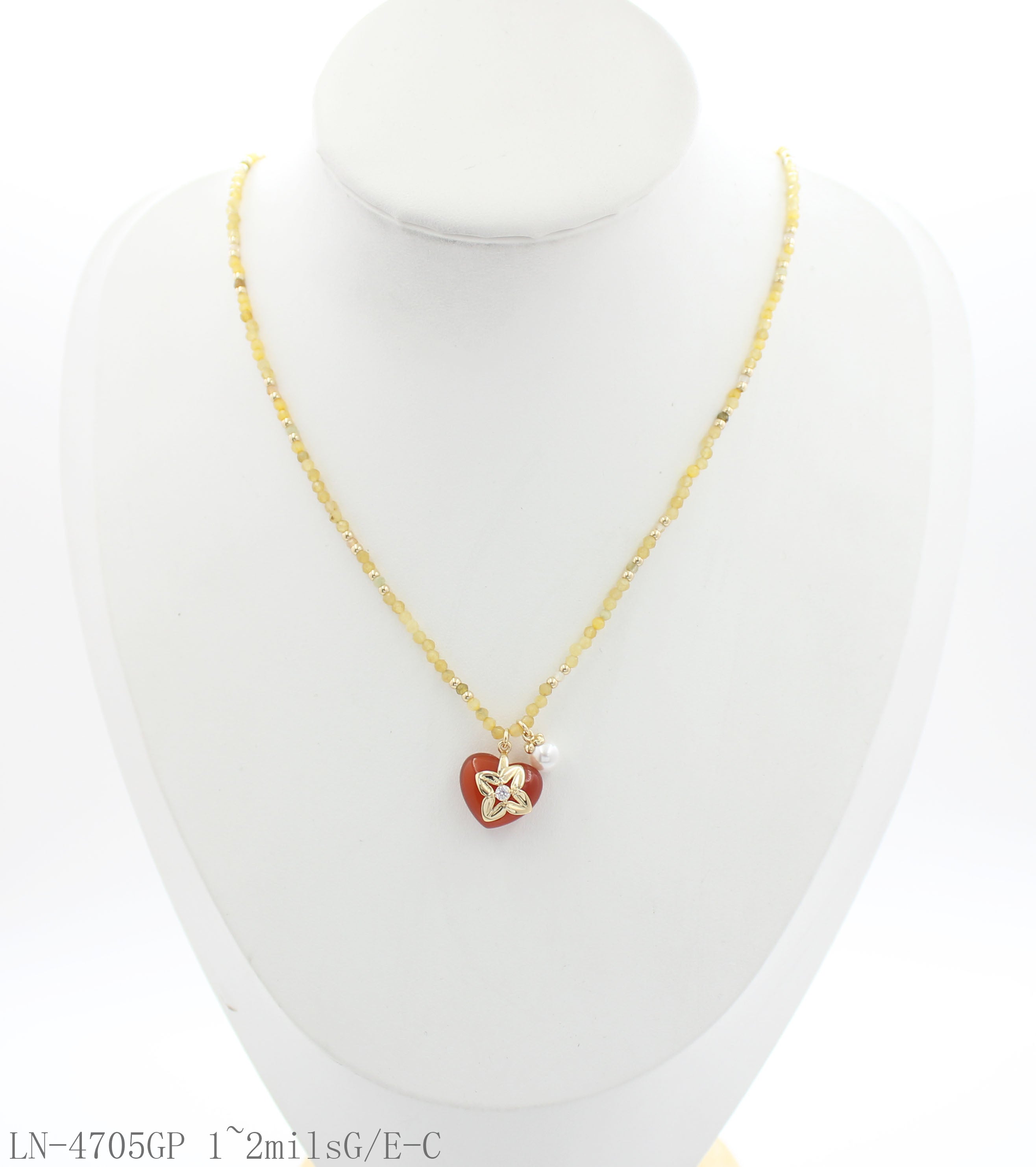 LN-4705GP 1~2milsG E-C Wholesale Necklace | OEM ODM Custom Fashion Jewelry Manufacturer
