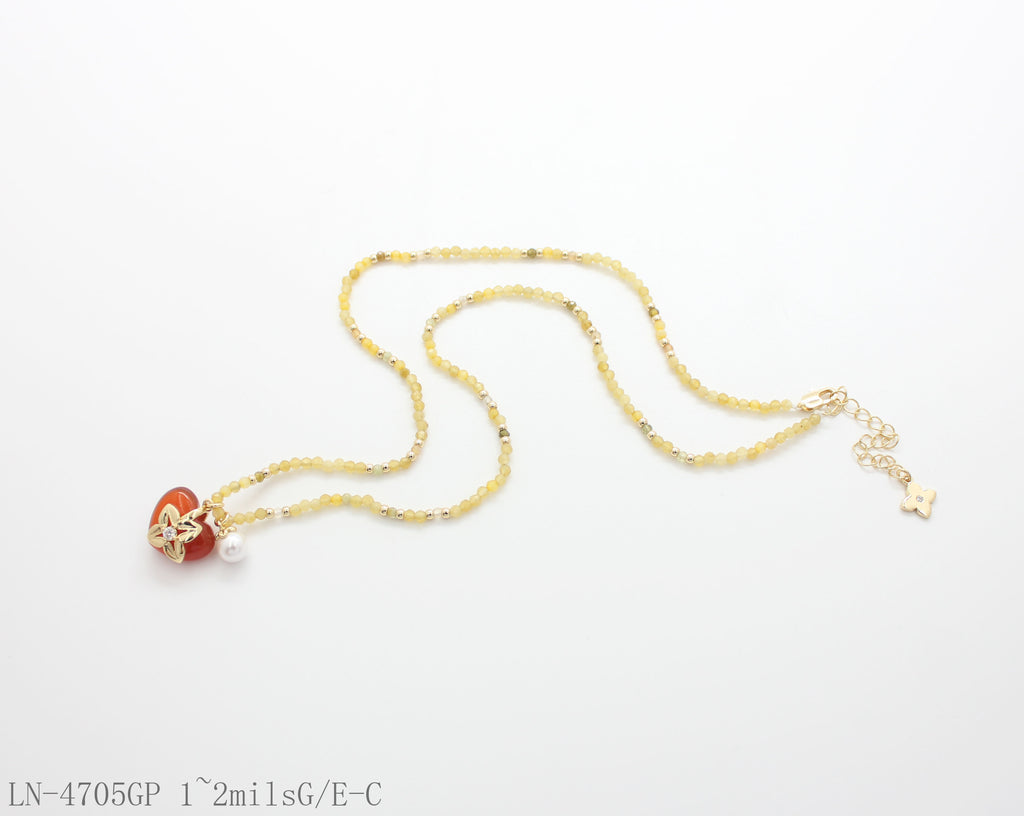 LN-4705GP 1~2milsG E-C Wholesale Necklace | OEM ODM Custom Fashion Jewelry Manufacturer