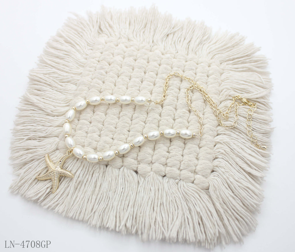 LN-4708GP Wholesale Necklace | OEM ODM Custom Fashion Jewelry Manufacturer