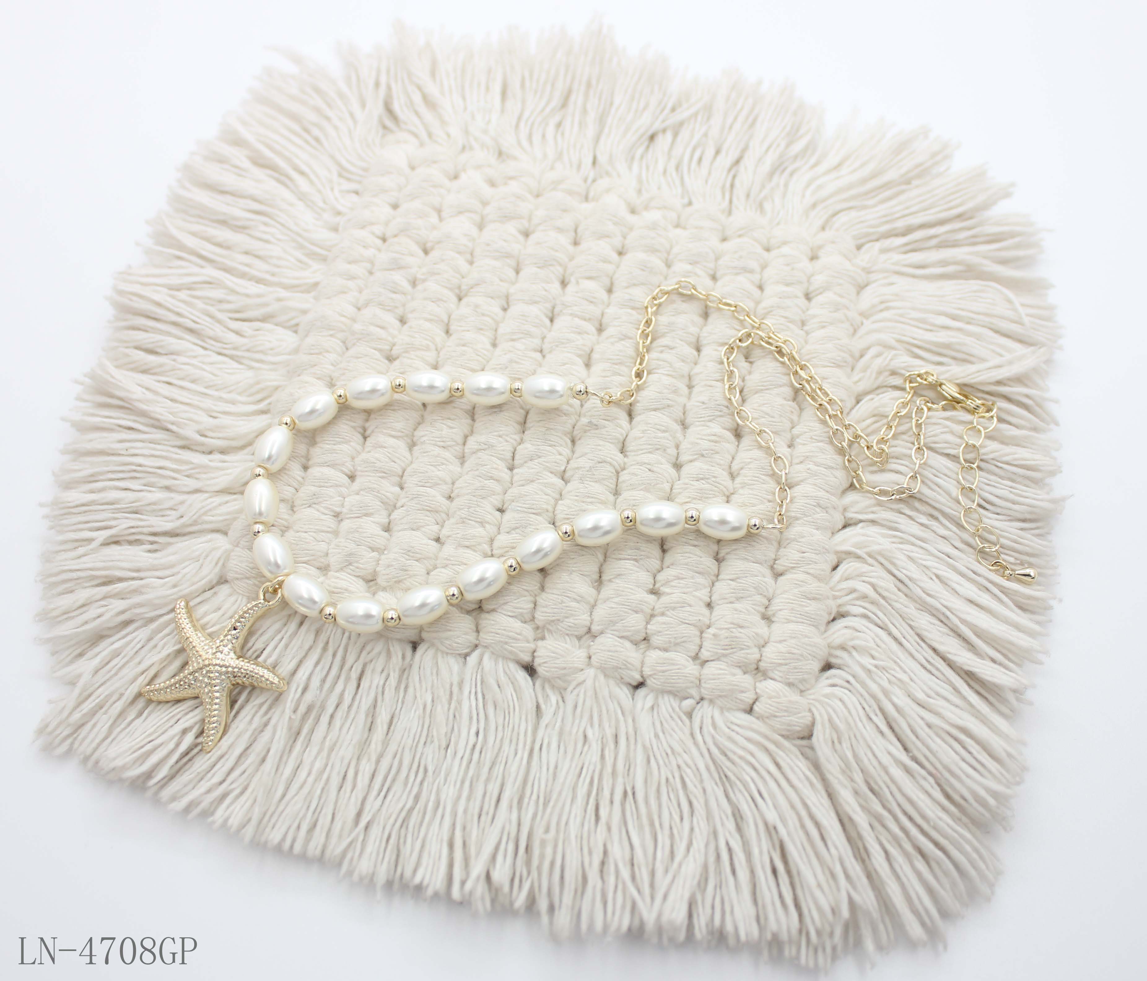 LN-4708GP Wholesale Necklace | OEM ODM Custom Fashion Jewelry Manufacturer