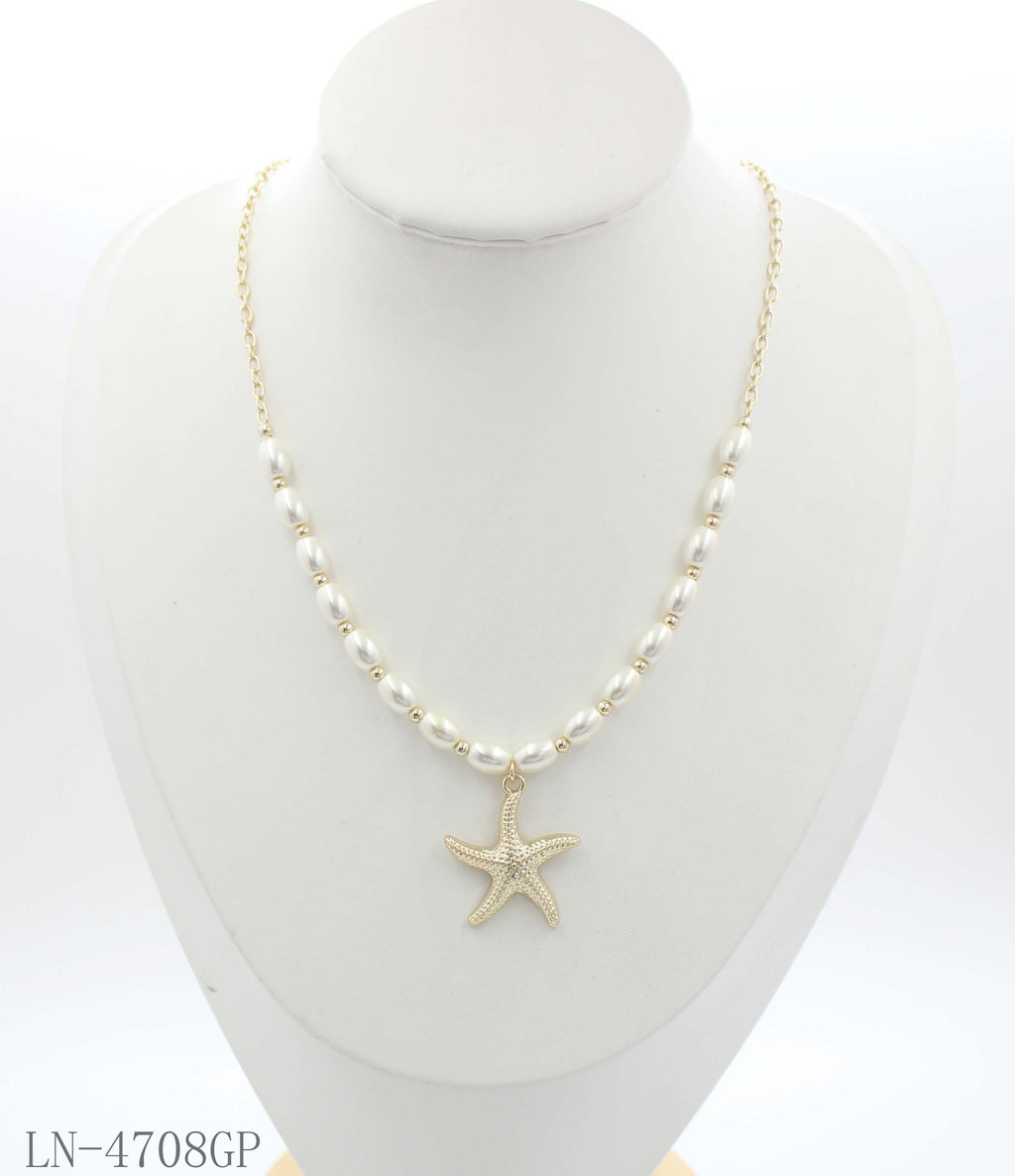 LN-4708GP Wholesale Necklace | OEM ODM Custom Fashion Jewelry Manufacturer