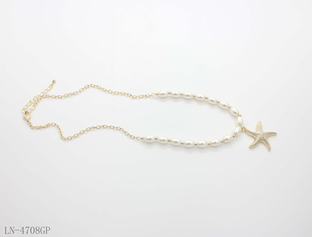 LN-4708GP Wholesale Necklace | OEM ODM Custom Fashion Jewelry Manufacturer