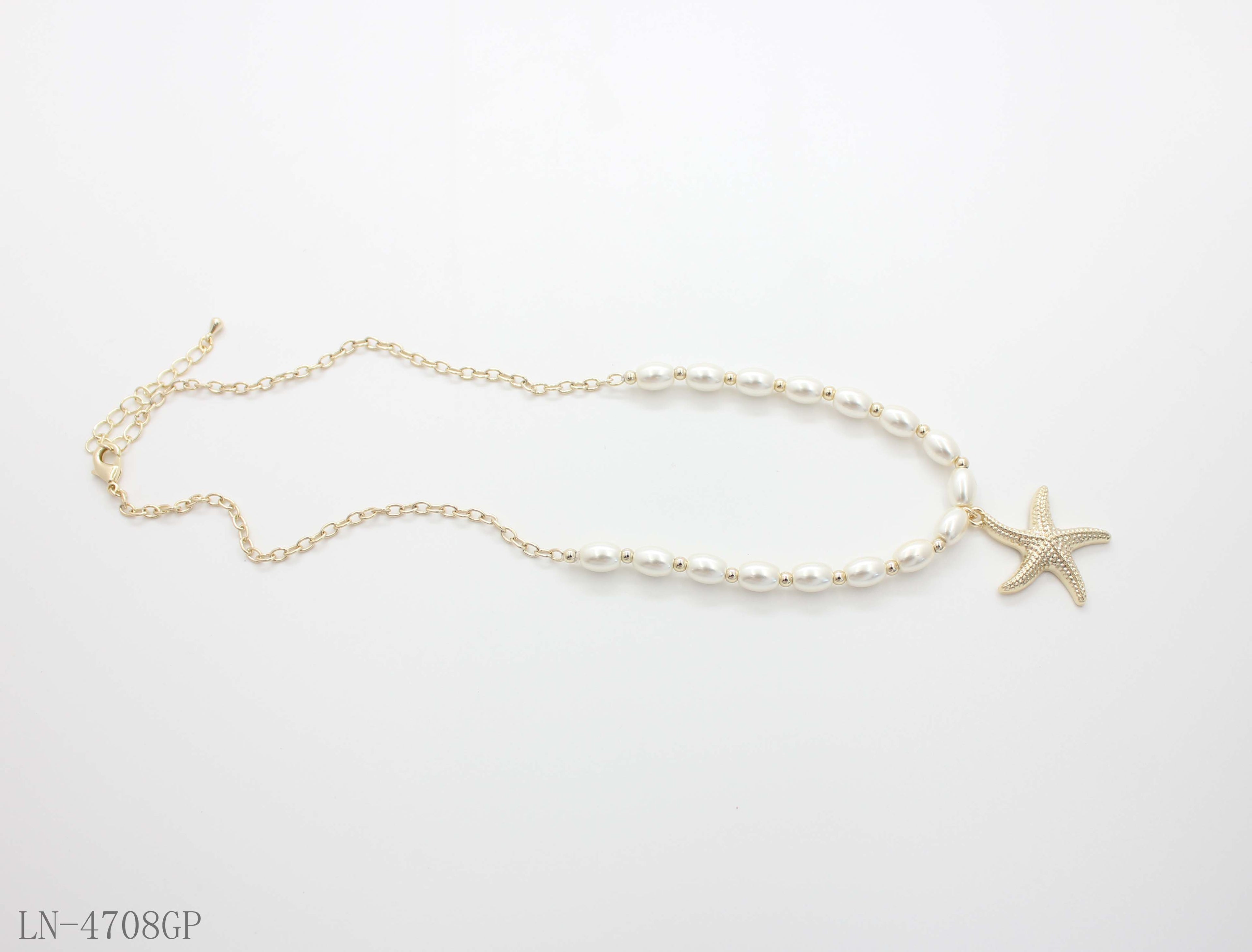 LN-4708GP Wholesale Necklace | OEM ODM Custom Fashion Jewelry Manufacturer