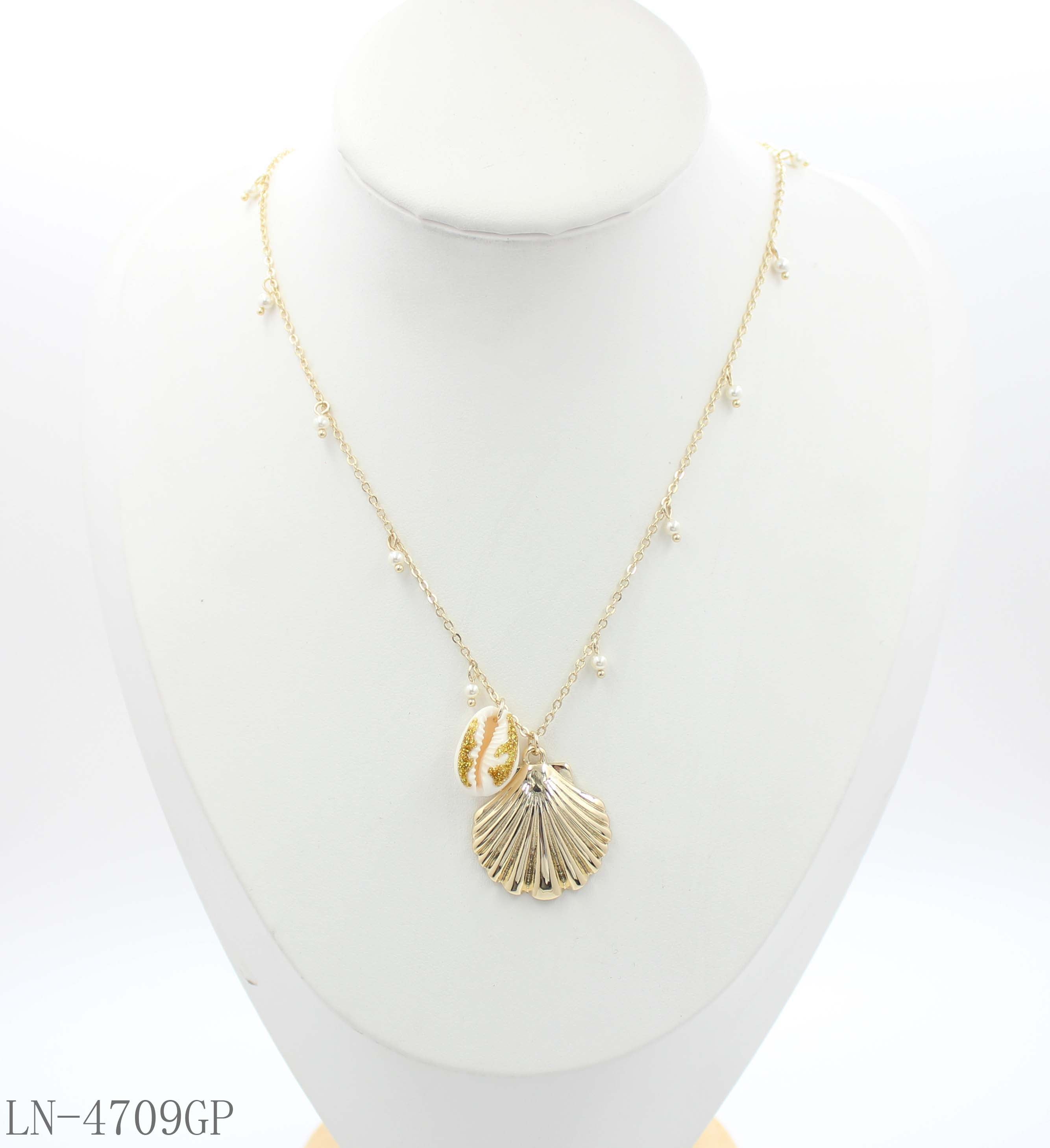 LN-4709GP Wholesale Necklace | OEM ODM Custom Fashion Jewelry Manufacturer