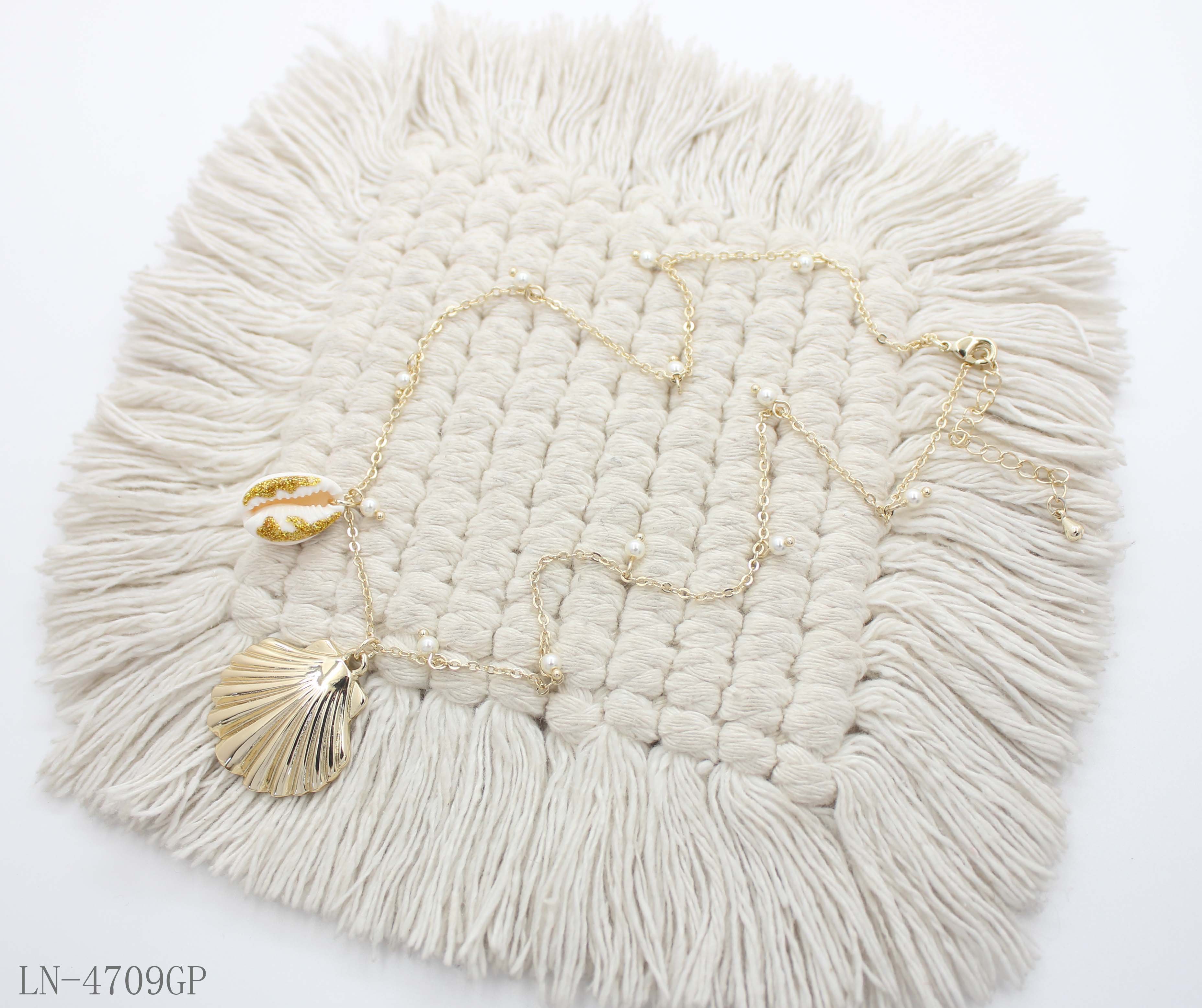 LN-4709GP Wholesale Necklace | OEM ODM Custom Fashion Jewelry Manufacturer