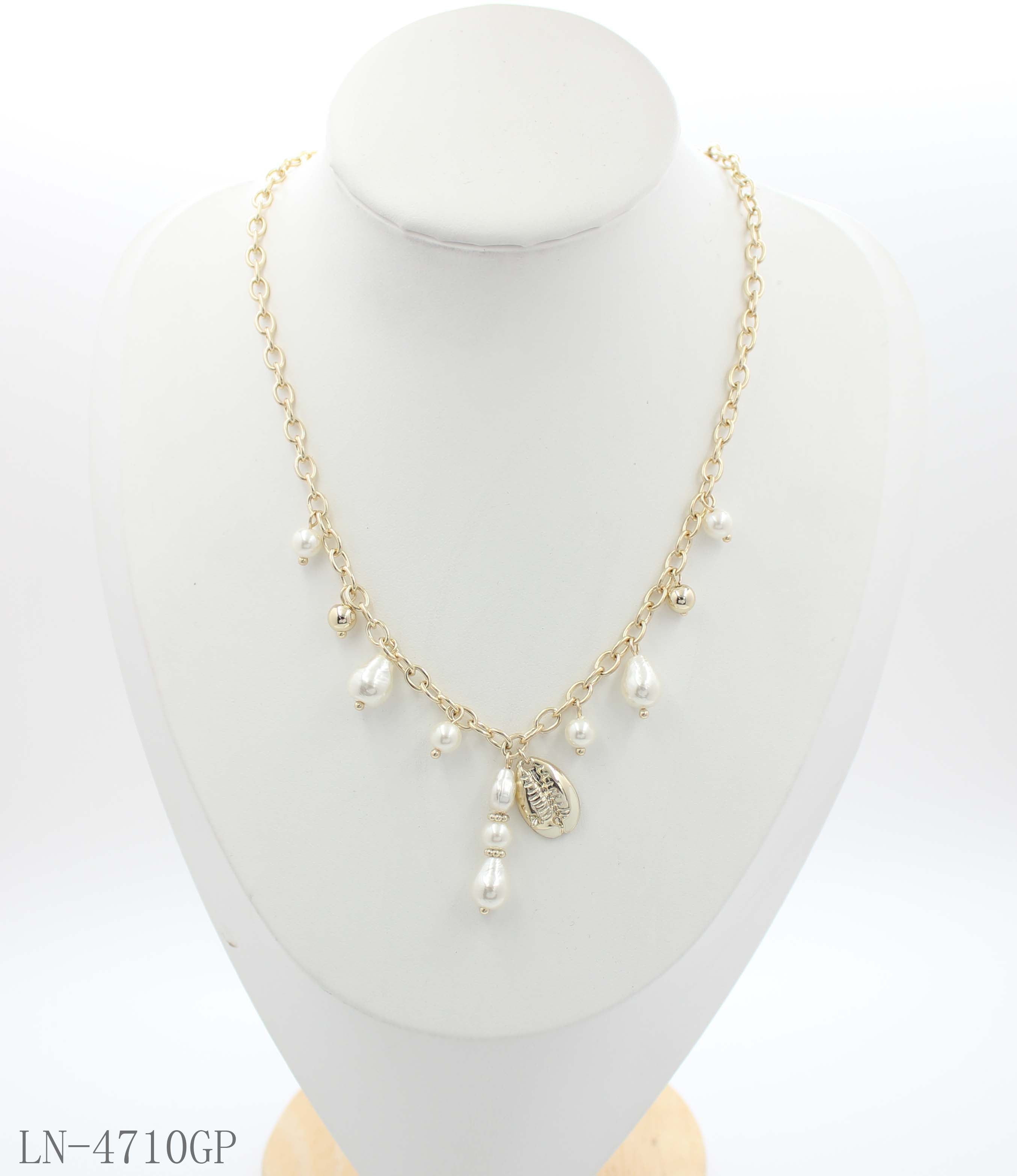 LN-4710GP Wholesale Necklace | OEM ODM Custom Fashion Jewelry Manufacturer