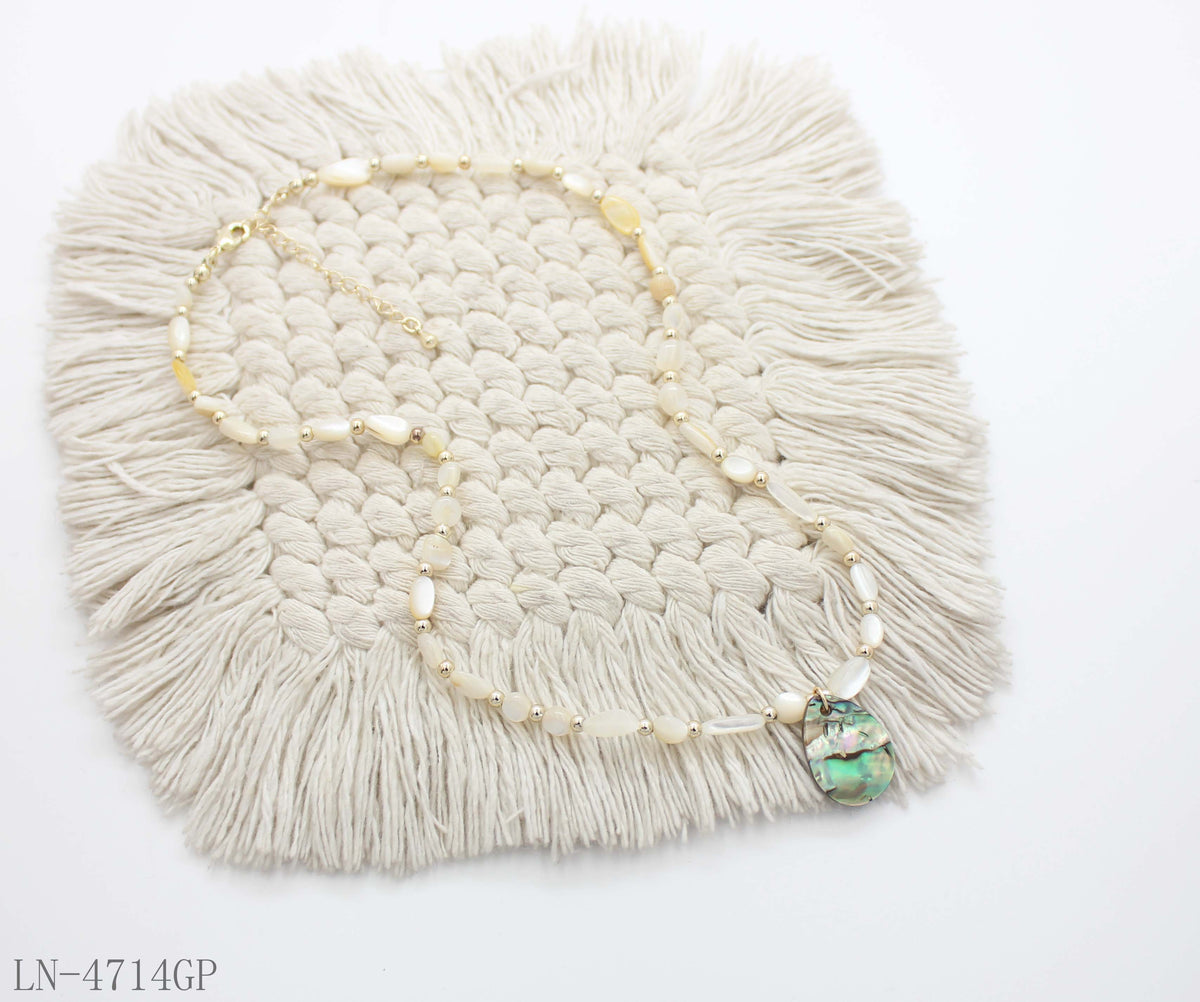 LN-4714GP Wholesale Necklace | OEM ODM Custom Fashion Jewelry Manufacturer
