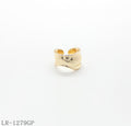 Hammered Wide Band Gold Plated Copper Open Statement Ring | Factory Direct Wholesale