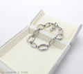 Extender Graduated Hollow Oval Link Polished Stainless Steel Matching Bracelet | Factory Direct Wholesale