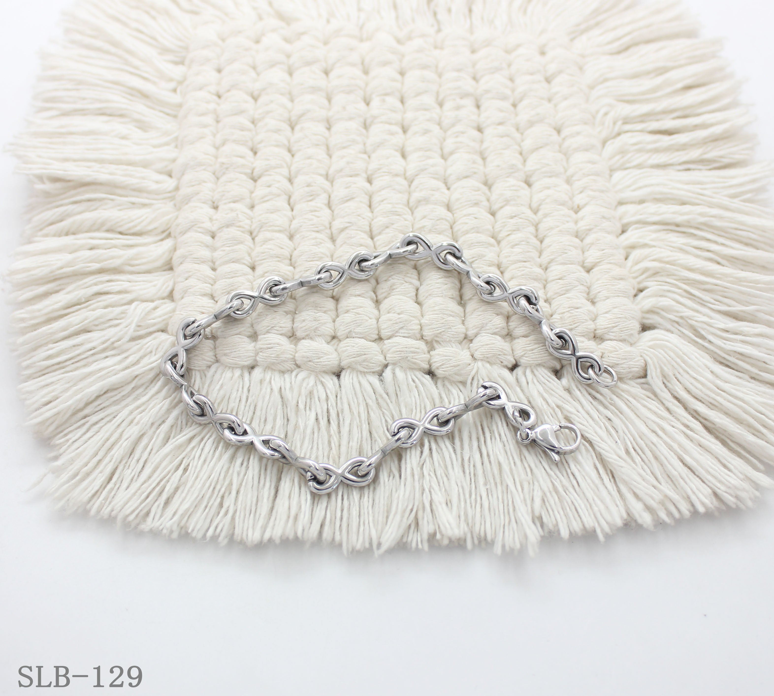 Unique Knot-Twist Rope Chain Stainless Steel Minimalist Edgy Bracelet | Factory Direct Wholesale