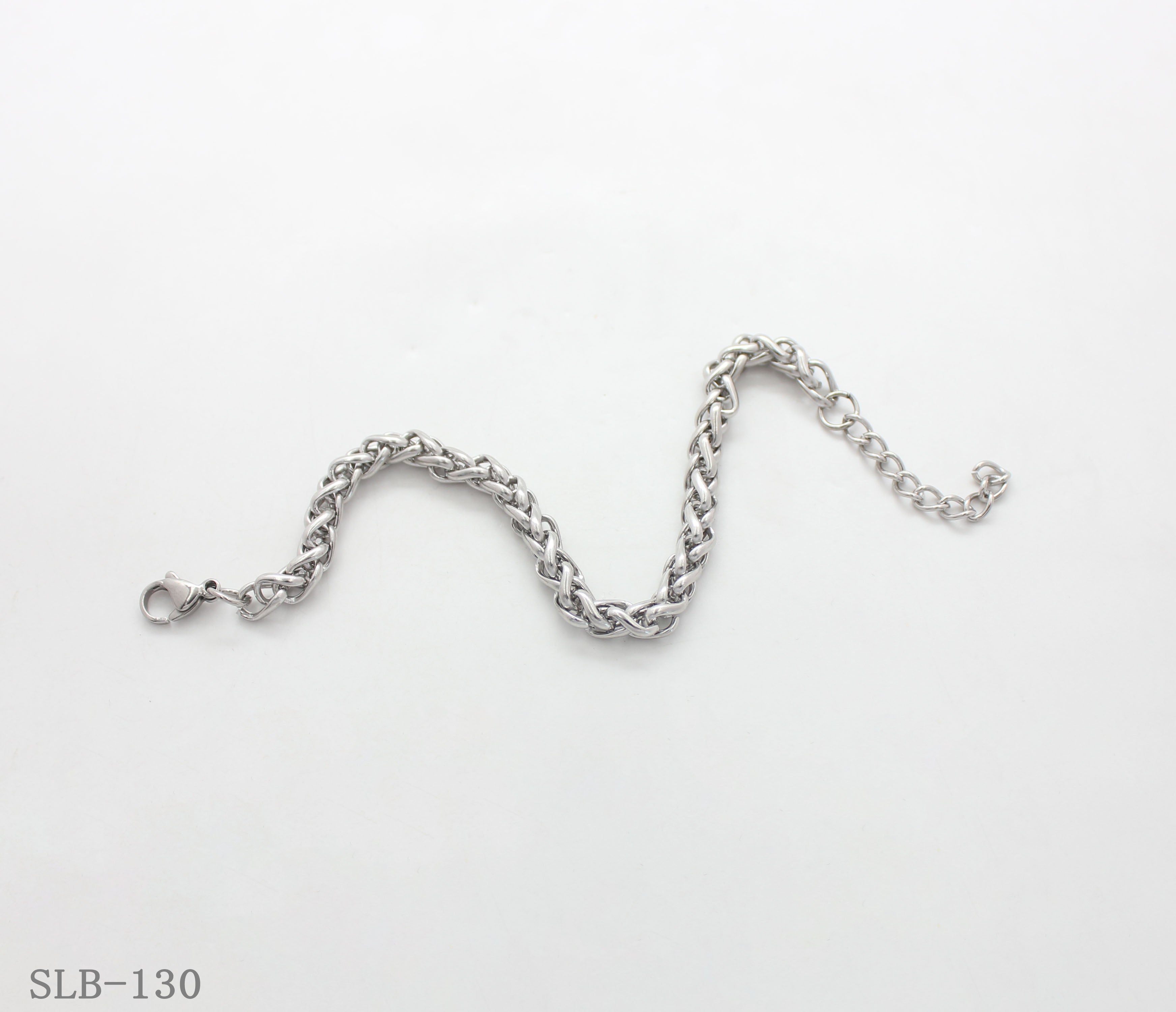 Intricate Braided Wheat Chain Adjustable Stainless Steel Minimalist Bracelet | Factory Direct Wholesale