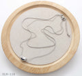 Double Layer Bean Drop Snake Cable Chain Stainless Steel Layering Necklace | Factory Direct Wholesale