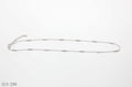 Geometric Tube Bar Segmented Cable Chain | Solid Stainless Steel Vacuum Ion Silver Plated Minimalist Women Blank Stacking Clavicle Chain Wholesale