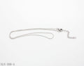 Ultra Thin O-Link Plain Basic Chain | Solid Stainless Steel Vacuum Ion Silver Plated Seamless Women DIY Stacking Clavicle Chain Factory Wholesale