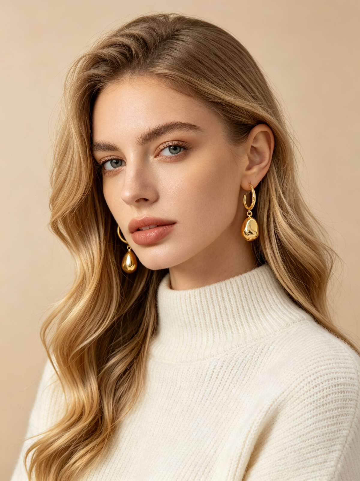 LE-7935GP Wholesale Earring | OEM ODM Custom Fashion Jewelry Manufacturer