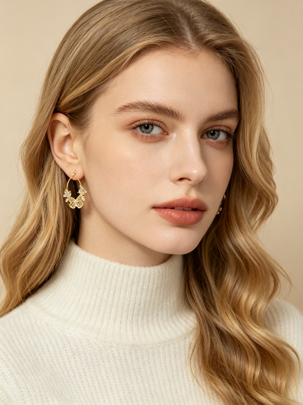 LE-7931GP Wholesale Earring | OEM ODM Custom Fashion Jewelry Manufacturer
