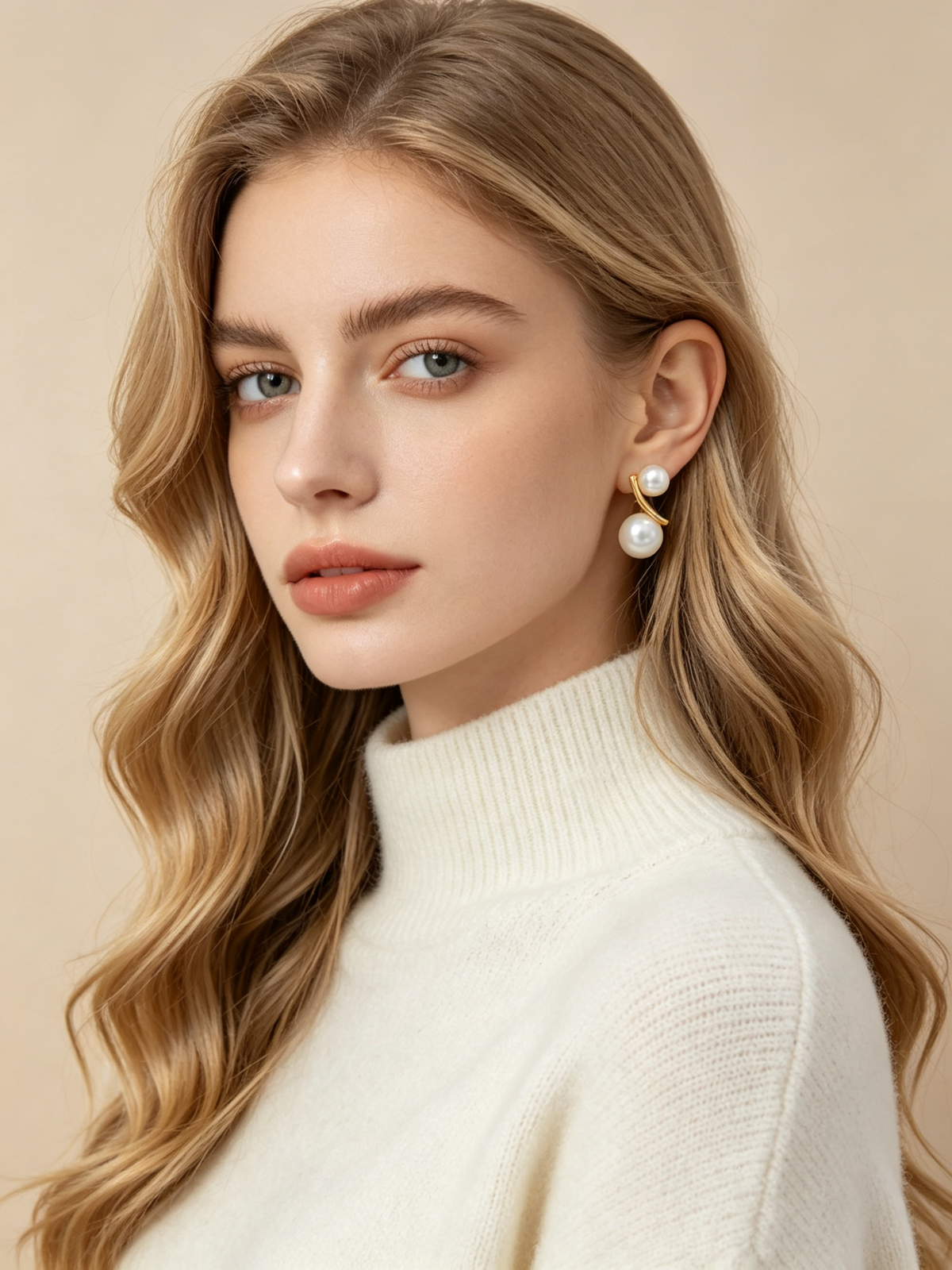LE-7943GP Wholesale Earring | OEM ODM Custom Fashion Jewelry Manufacturer
